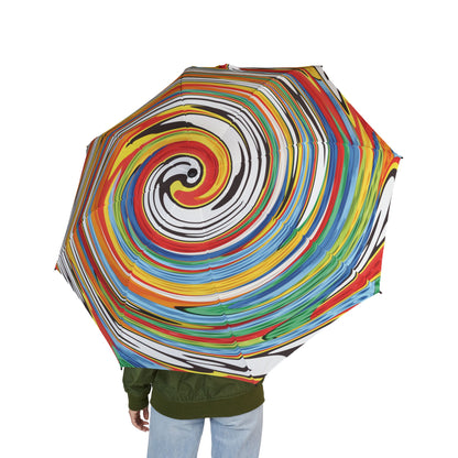 LEGO SPECTRUM Umbrella | Colorful Spiral Foldable