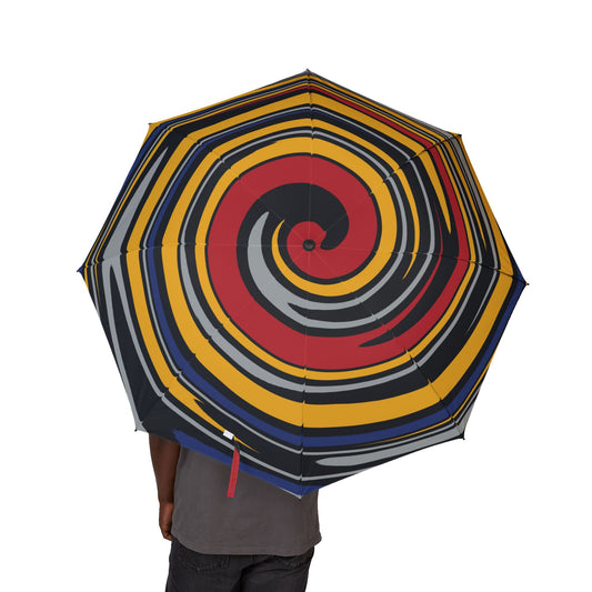 Steeler Spiral Travel Umbrella | Pittsburgh Yellow & Black