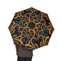 Colorful Swirl Boho Umbrella - Windproof Foldable | Artistic Gift