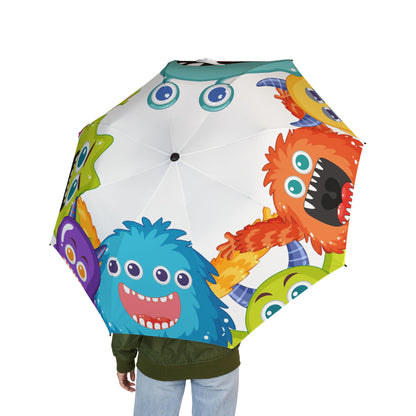 Kids Cute Monster Umbrella - Playful Foldable | Children