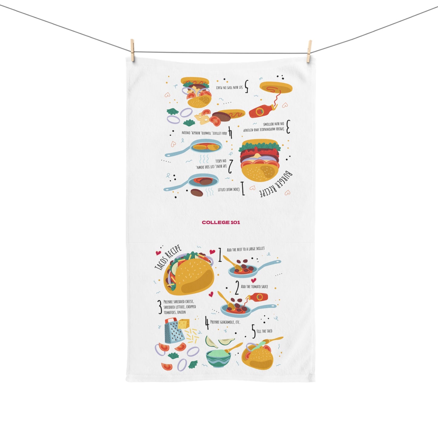 The Danger Twins Teaching Kitchen Towel – Recipes with a Twist