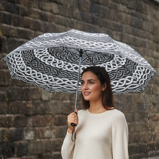 Celtic Knot Pattern Umbrella