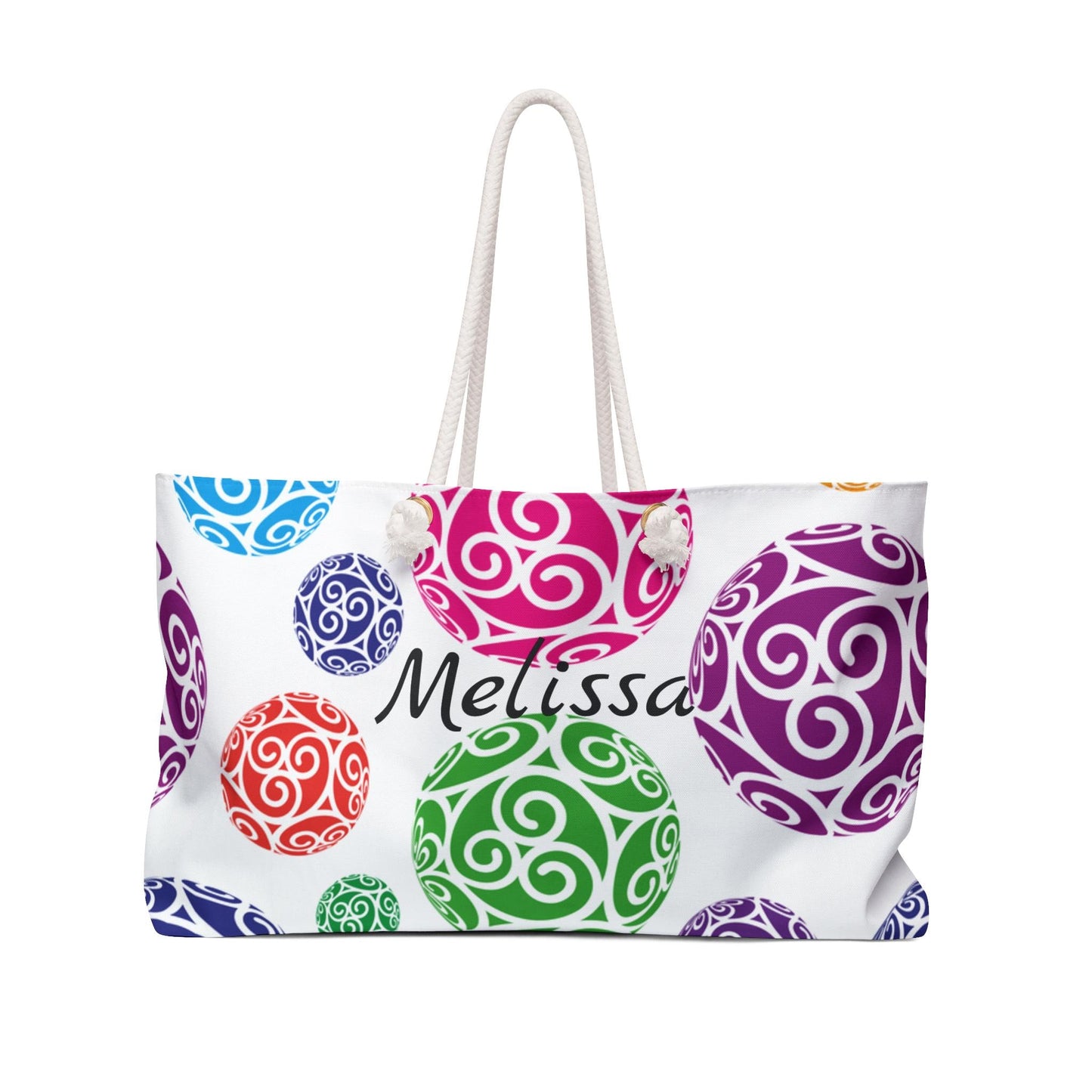 TRISKELION THREE Spiral Weekender Tote | Oversized Travel Bag