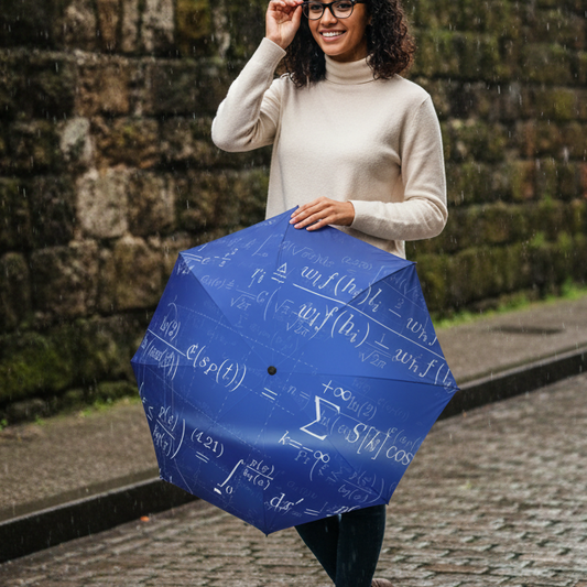Math Formula Blue Umbrella