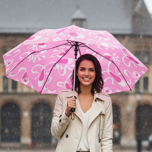 Pink Ballet Slippers Umbrella