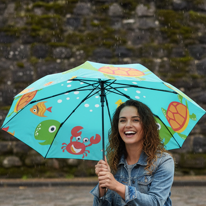 Sea Turtle Crab Umbrella