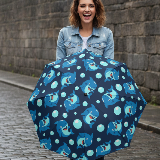 Smiley Shark Umbrella