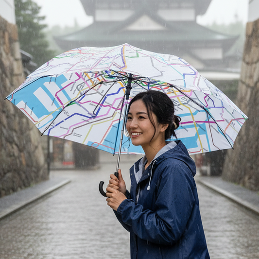 Tokyo Subway Map Umbrella